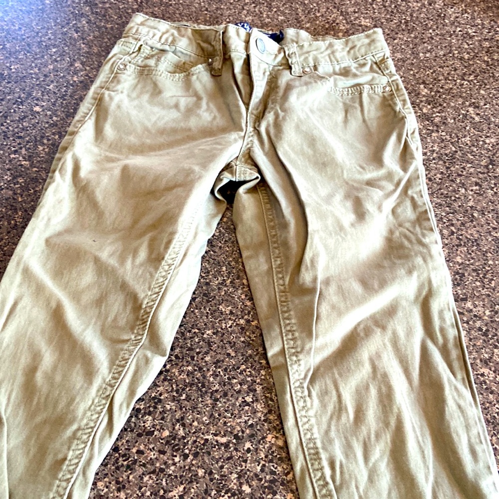 Vigoss Cotton jeans utility green skinny leg